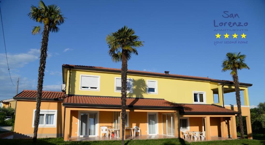 San Lorenzo Apartments Lovrečica Buitenkant foto