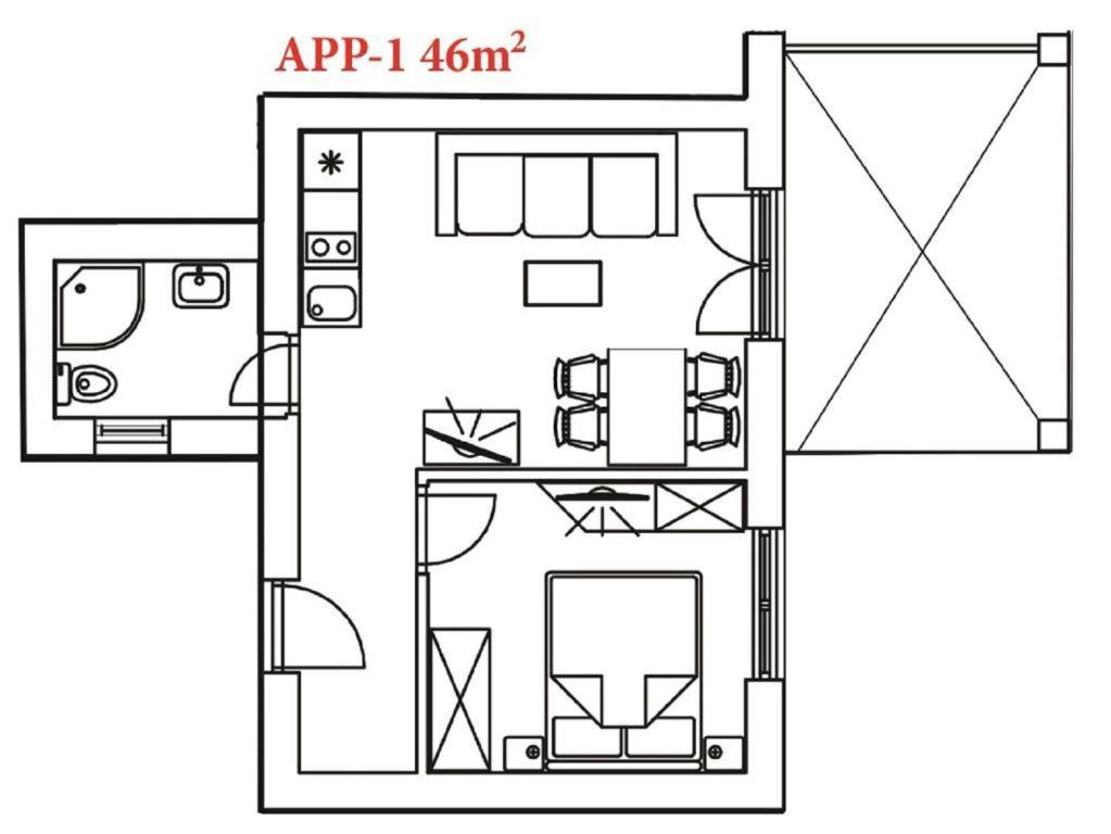 San Lorenzo Apartments Lovrečica Buitenkant foto